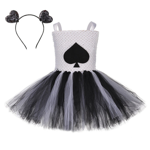 Girls Halloween Costume Set - Herringbone Pattern