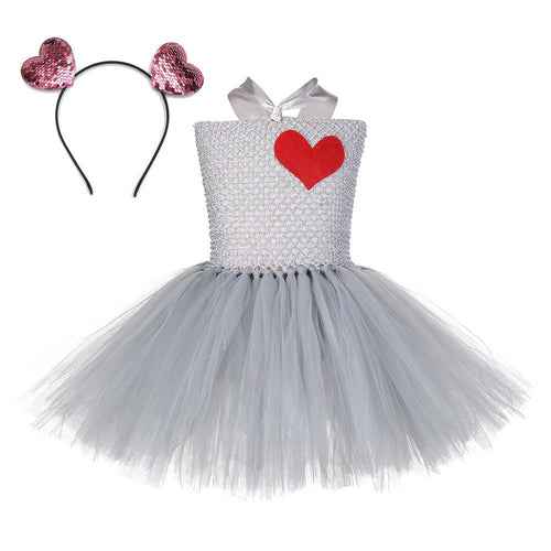 Girls Halloween Costume Set - Herringbone Pattern