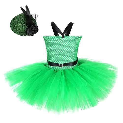 Girls Halloween Costume Set - Herringbone Pattern